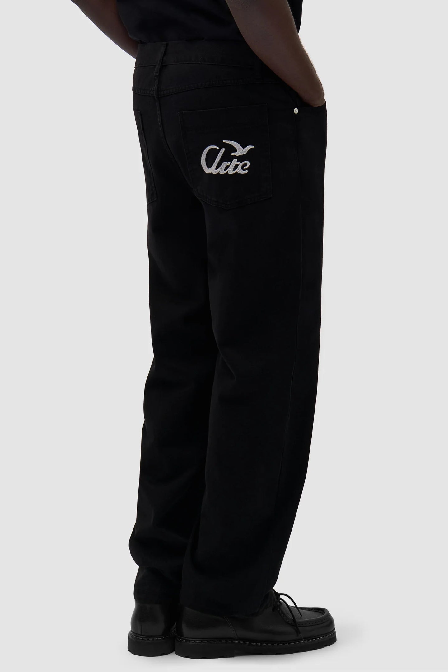 Arte Pantalon Back Bird Black