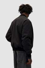 Charger l&#39;image dans la galerie, Arte Veste Bomber en Coton Logo Bird Black