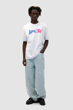 Charger l&#39;image dans la galerie, Arte T-Shirt Duo Print Logo White