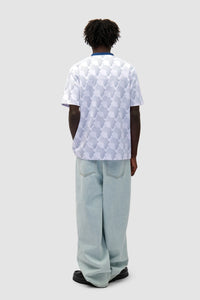 Arte T-Shirt Football White Navy