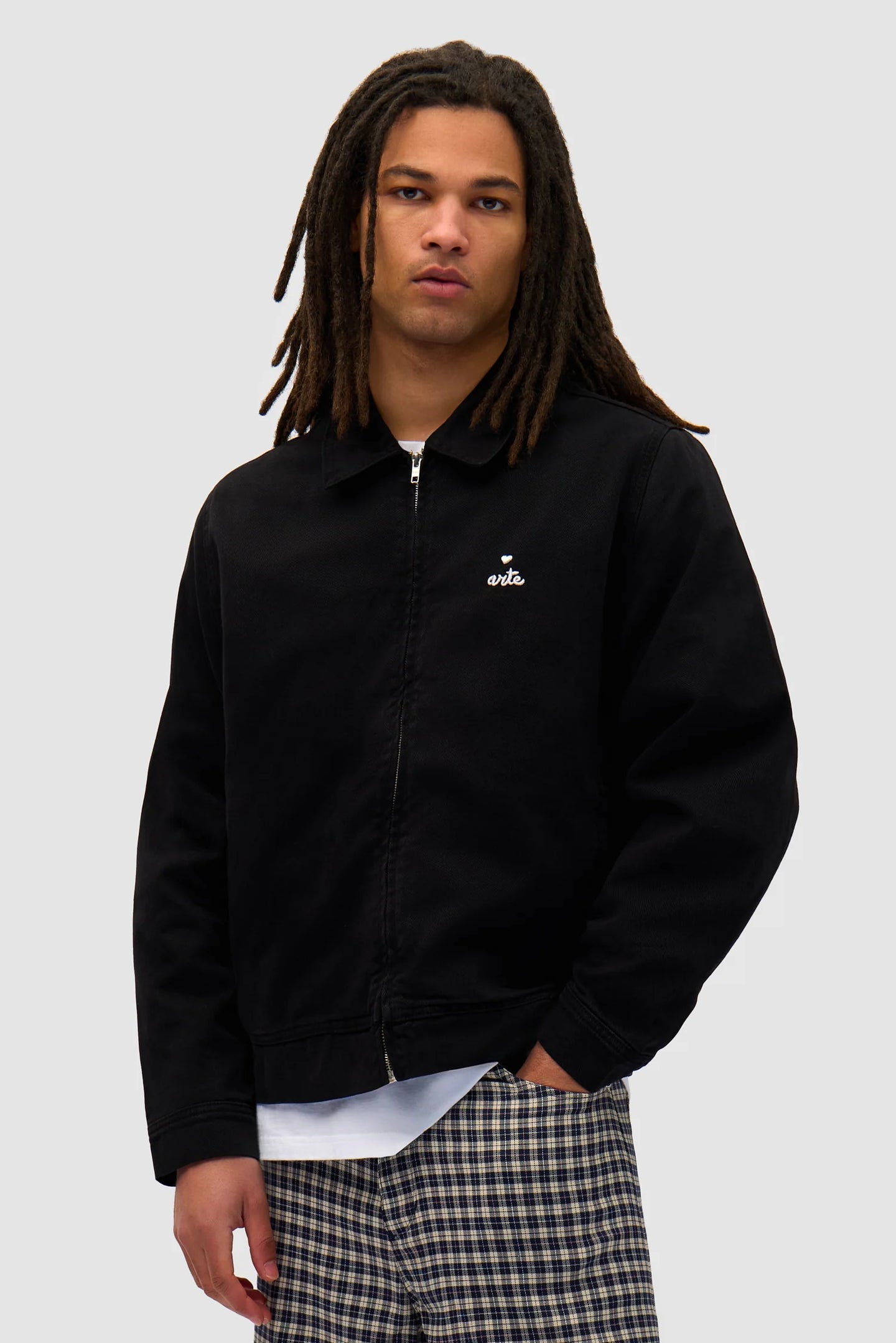 Arte Veste avec Logo Coeur Black