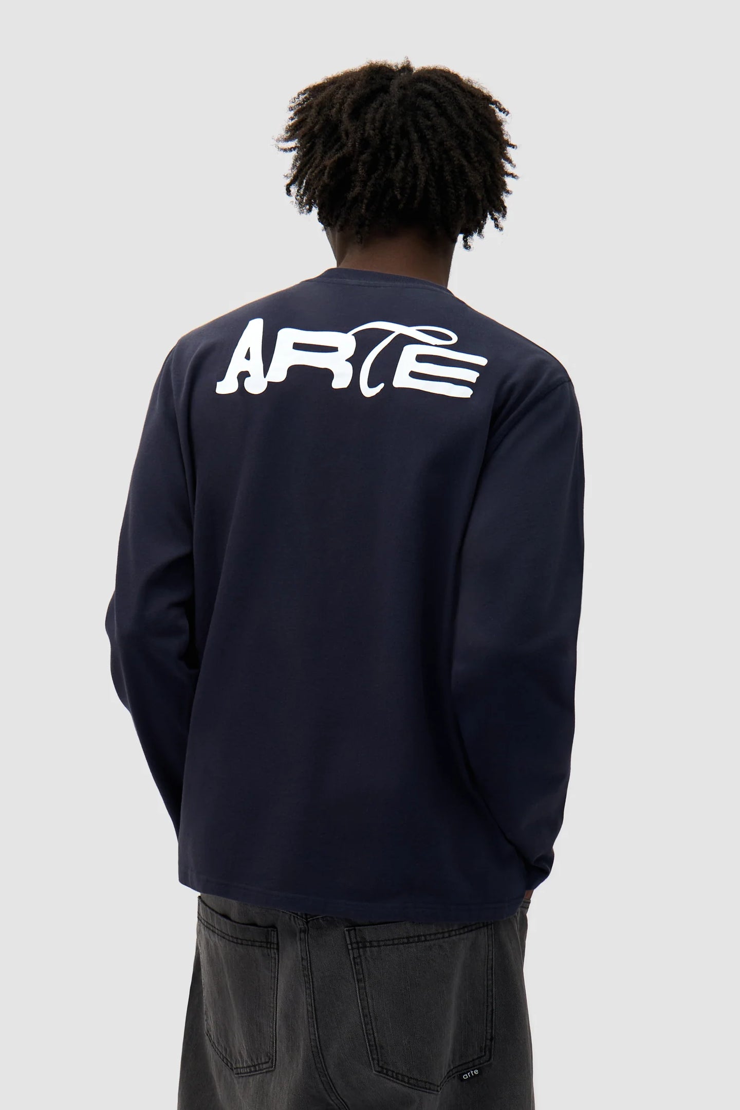Arte T-Shirt Manches Longues Good Energy Navy