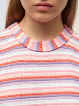 Charger l&#39;image dans la galerie, Molli Top Campari en Maille Origami Lilas Multi