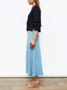 Molli Pull Mona en Maille Damier Nuit