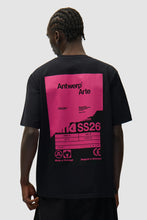 Charger l'image dans la galerie, Arte T-Shirt Poster Dos Noir