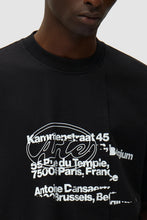 Charger l'image dans la galerie, Arte T-Shirt Adresse Noir