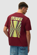 Charger l'image dans la galerie, Arte T-Shirt Abstract Dos Bordeaux