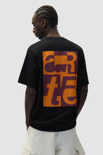 Charger l'image dans la galerie, Arte T-Shirt Back Graphic Black