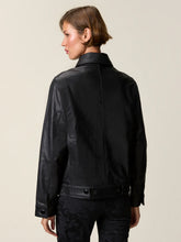 Charger l&#39;image dans la galerie, Rouje Veste Stan en Cuir Cachou