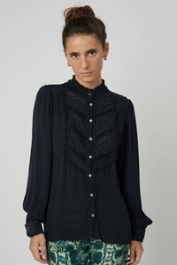 Swildens Blouse Mozart Noir