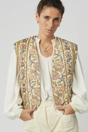 Swildens Gilet Jile Ecru