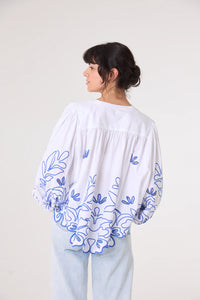 SacreCoeur Blouse Lena BlueCoco Bleu