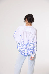 SacreCoeur Blouse Lena BlueCoco Bleu