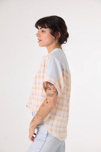 SacreCoeur Blouse Louison Celeste Multico