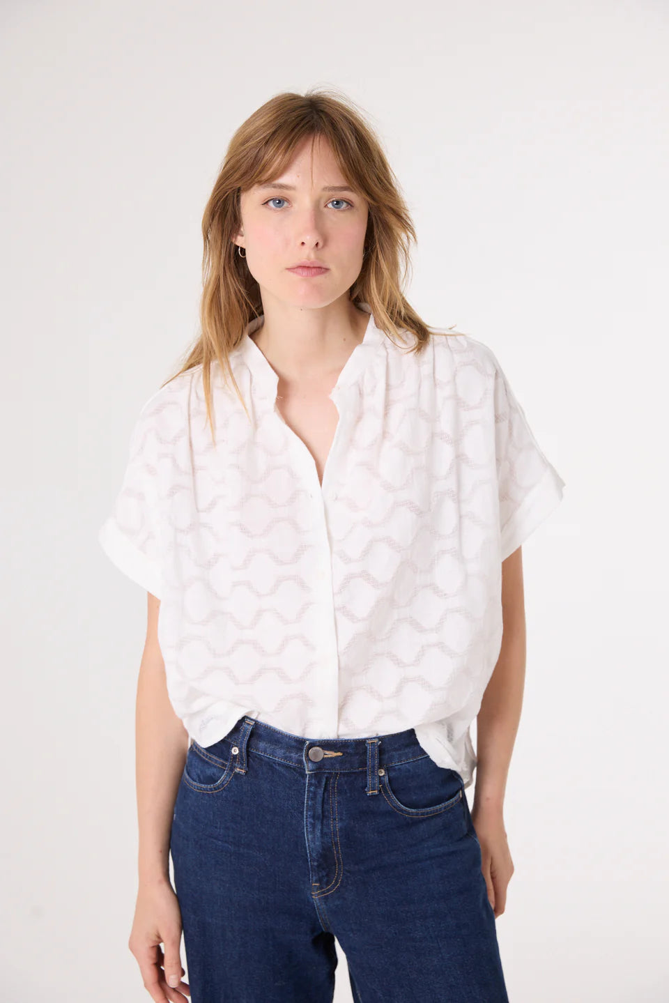 SacreCoeur Blouse Louison Carioca Blanc
