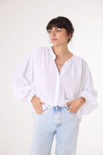 Charger l&#39;image dans la galerie, SacreCoeur Blouse Lena Blanc