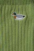 Charger l&#39;image dans la galerie, Edmmond Studios Chaussettes Duck Green