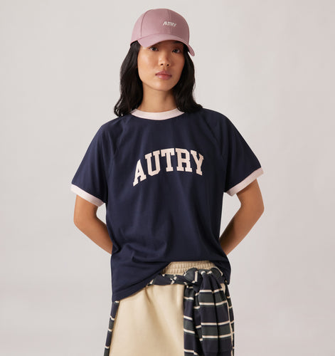 AUTRY T-Shirt Femme College Vortex
