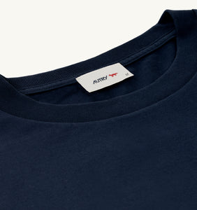 AUTRY x Maison Kitsuné T-shirt Logo Unisex Navy