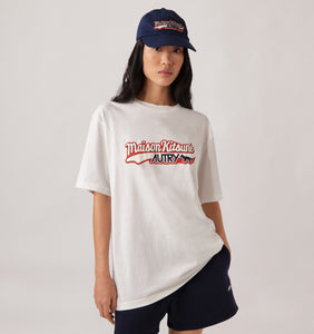 AUTRY x Maison Kitsuné T-shirt Logo Unisex White