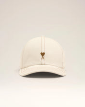 Charger l'image dans la galerie, AMI Casquette Ami de coeur en Denim Blanc Crème