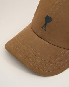 AMI Casquette Ami de coeur Noir Noisette