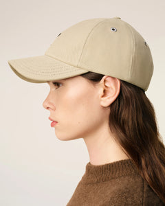 AMI Femme Casquette Ami de coeur Noir Cafe Creme