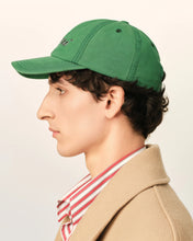 Charger l'image dans la galerie, AMI Casquette Broderie Ami Paris Vert Bouteille