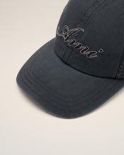 Charger l'image dans la galerie, AMI Casquette Broderie Ami Paris Noir Lave