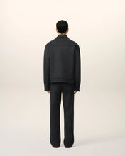 Charger l&#39;image dans la galerie, AMI Veste Trucker en Laine Double Face Anthracite