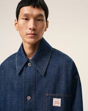 Charger l'image dans la galerie, AMI Veste Worker Bleu Heritage Ami Paris Indigo