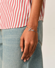 Charger l'image dans la galerie, AMI Femme Bracelet Chaîne Ami de Coeur en Laiton Argent