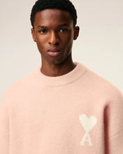 Charger l&#39;image dans la galerie, AMI Pull Ami de Coeur en Alpaga Poudre Ecru