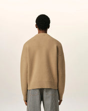 Charger l'image dans la galerie, AMI Pull Ami de Coeur en Alpaga Beige Mastic