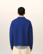 Charger l'image dans la galerie, AMI Pull Ami de Coeur en Laine Bleu Roi