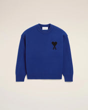Charger l'image dans la galerie, AMI Pull Ami de Coeur en Laine Bleu Roi