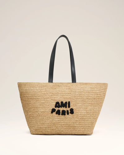 AMI Femme Cabas Ami Paris Naturel
