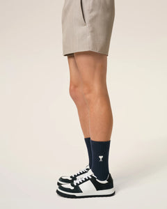 AMI Chaussettes Ami de Coeur Bleu Marine
