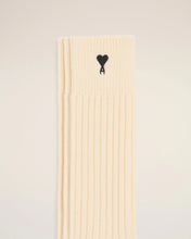 Charger l'image dans la galerie, AMI Trio de Chaussettes Ami de Coeur Ecru