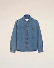 Charger l'image dans la galerie, AMI Chemise Denim Ami de Coeur Bleu Used