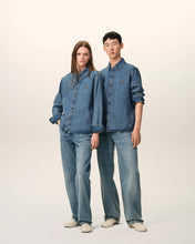 Charger l'image dans la galerie, AMI Chemise Denim Ami de Coeur Bleu Used