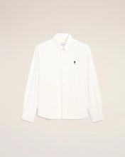 Charger l'image dans la galerie, AMI Chemise Ami de Coeur Noir Oxford Blanc Naturel
