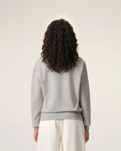 Charger l'image dans la galerie, AMI Femme Sweatshirt Ami de Coeur en Crochet Gris Cendre
