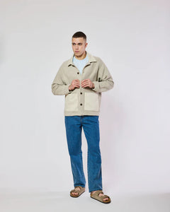Homecore Veste Util en Chanvre Ecru
