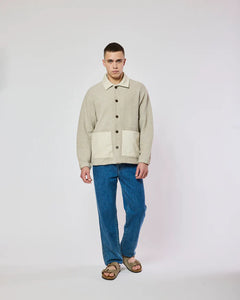 Homecore Veste Util en Chanvre Ecru