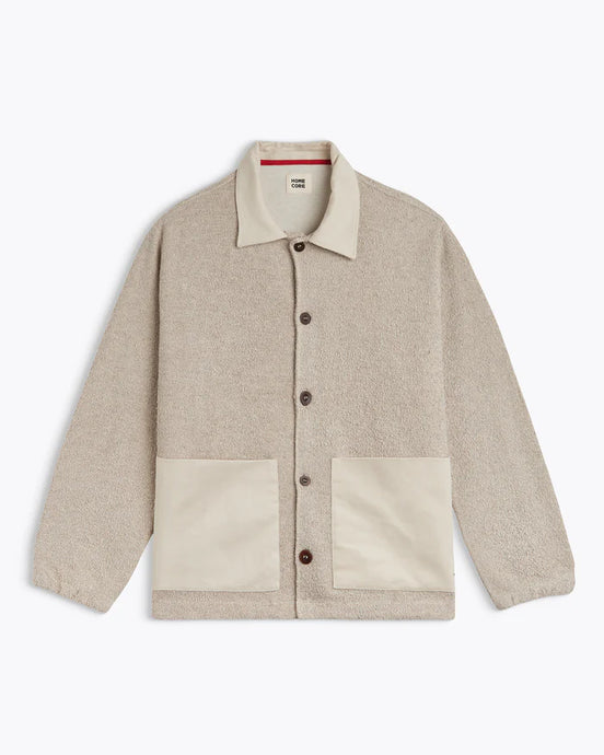 Homecore Veste Util en Chanvre Ecru