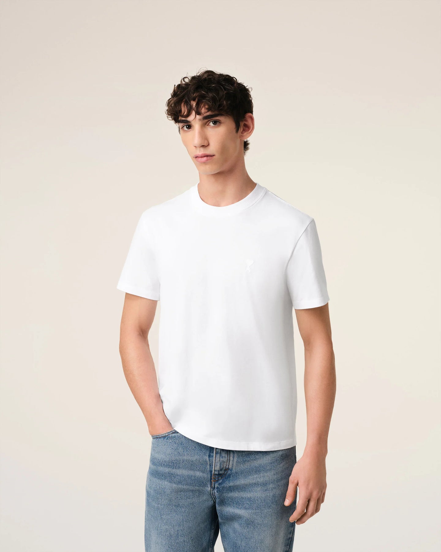 AMI T-shirt Ami de Coeur Blanc
