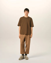 Charger l'image dans la galerie, AMI T-shirt Grand Ami de Coeur Embossé Marron Chocolat