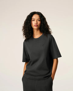 AMI T-shirt Ami de Coeur Coupe Boxy Anthracite