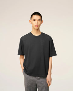 AMI T-shirt Ami de Coeur Coupe Boxy Anthracite